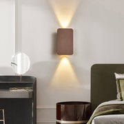 Muto Moderno Cuadrado Aplique De Pared Interior Metal Dormitorio/Salón — imagen 10 | Aura Lighting