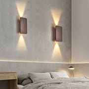 Muto Moderno Cuadrado Aplique De Pared Interior Metal Dormitorio/Salón — imagen 7 | Aura Lighting