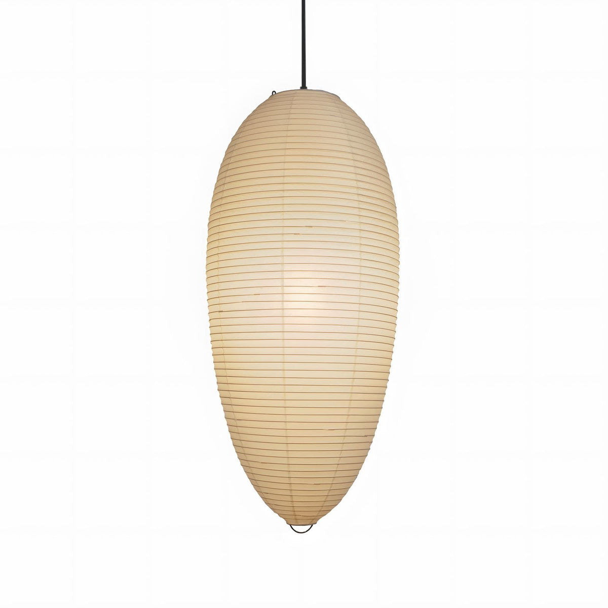 Washi Paper Chestnut Pendant Lamp - Aura Lighting