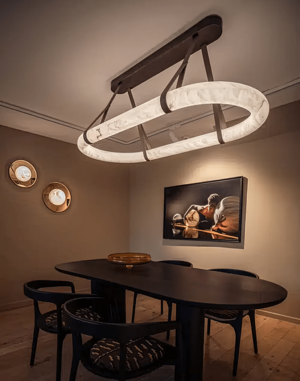 Nerina Alabaster Pendant Light - Aura Lighting