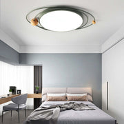 Nordic Diseño Planeta Metal/Madera Lámpara de Techo Blanca/Gris/Verde/Negra/Azul — imagen 14 | Aura Lighting