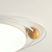 Nordic Diseño Planeta Metal/Madera Lámpara de Techo Blanca/Gris/Verde/Negra/Azul — imagen 18 | Aura Lighting