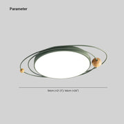 Nordic Diseño Planeta Metal/Madera Lámpara de Techo Blanca/Gris/Verde/Negra/Azul — imagen 4 | Aura Lighting
