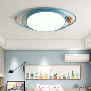 Nordic Diseño Planeta Metal/Madera Lámpara de Techo Blanca/Gris/Verde/Negra/Azul — imagen 6 | Aura Lighting