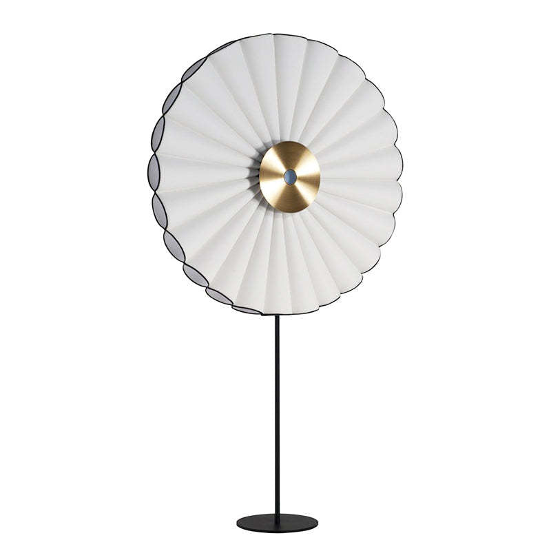 Mira Moderna Geométrica Metal LED Lámpara de Pie Blanco/Azul — imagen 11 | Aura Lighting