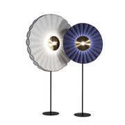 Mira Moderna Geométrica Metal LED Lámpara de Pie Blanco/Azul — imagen 9 | Aura Lighting