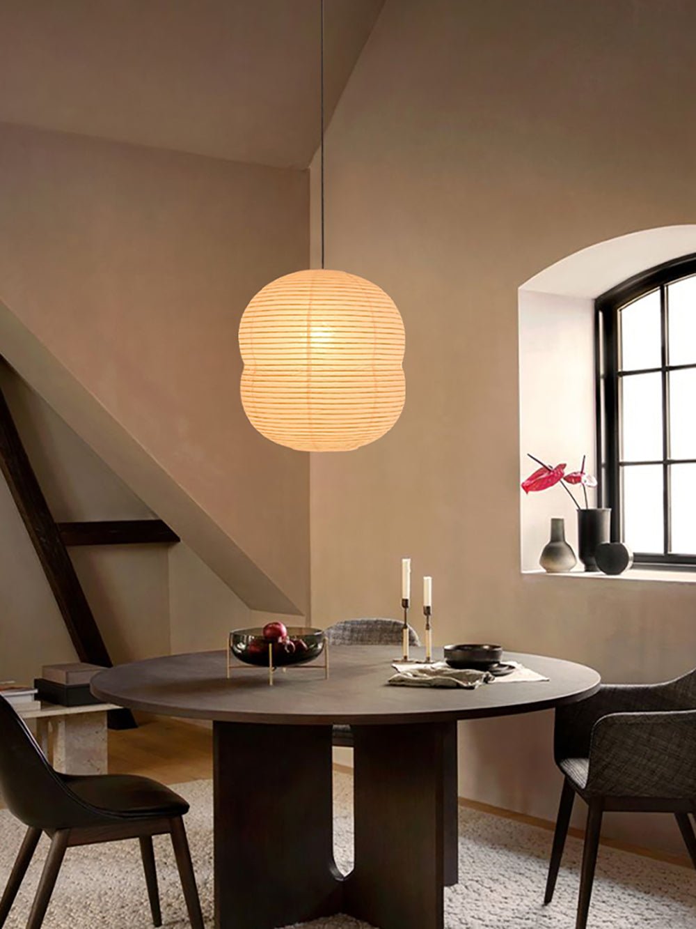 Washi Paper Mini Pendant Light - Aura Lighting