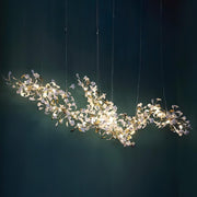 Elorus Double Layer Combination Gingko Chandelier - Aura Lighting