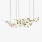 Elorus Double Layer Combination Gingko Chandelier - Aura Lighting