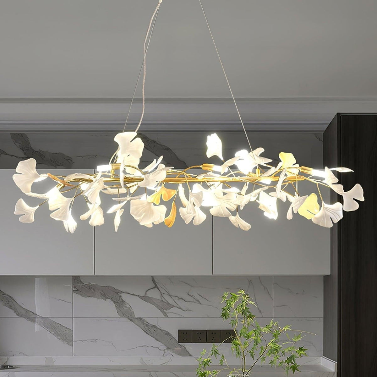 Gingko Chandelier M - Aura Lighting