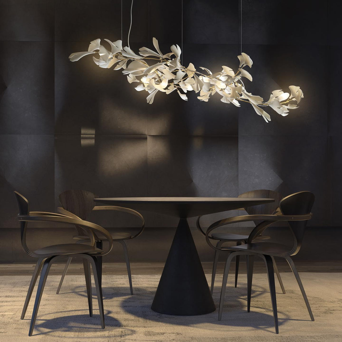 Gingko Chandelier A - Aura Lighting