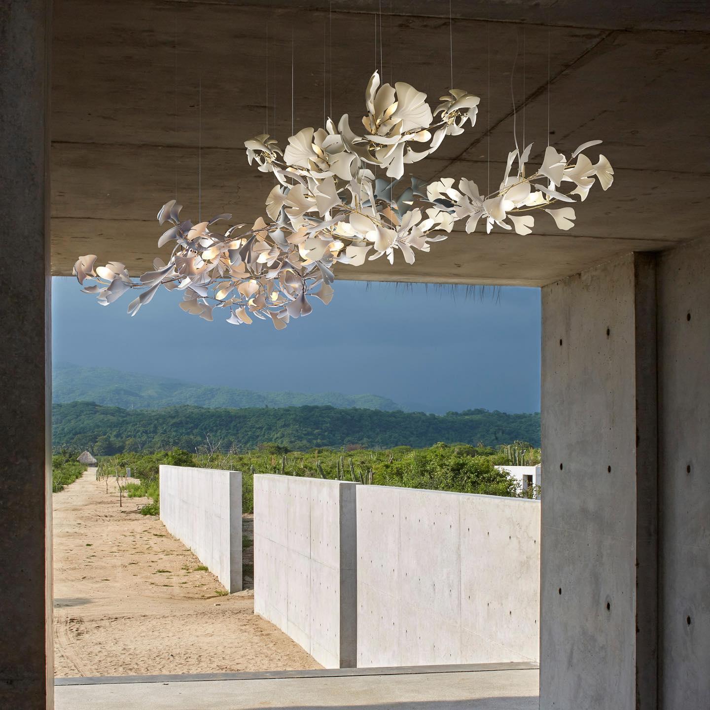 Gingko Chandelier A - Aura Lighting