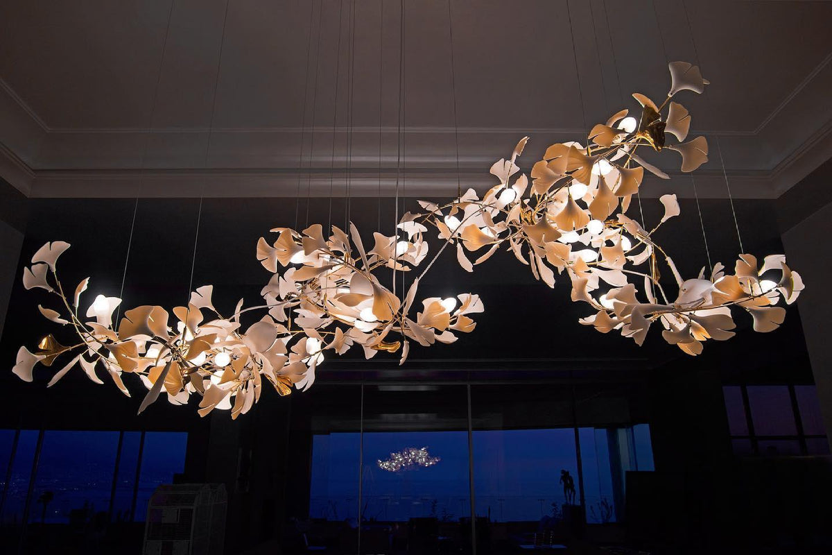 Gingko Chandelier A - Aura Lighting
