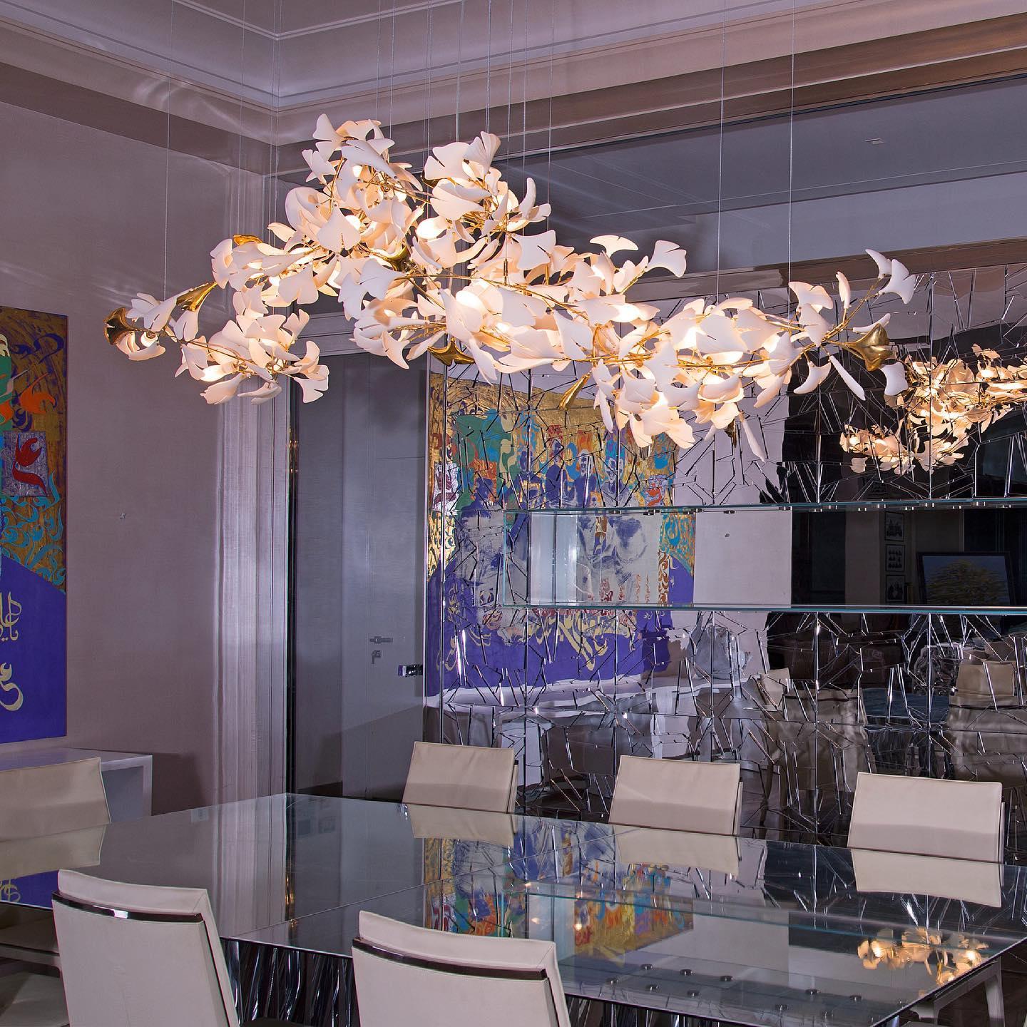 Gingko Chandelier A - Aura Lighting