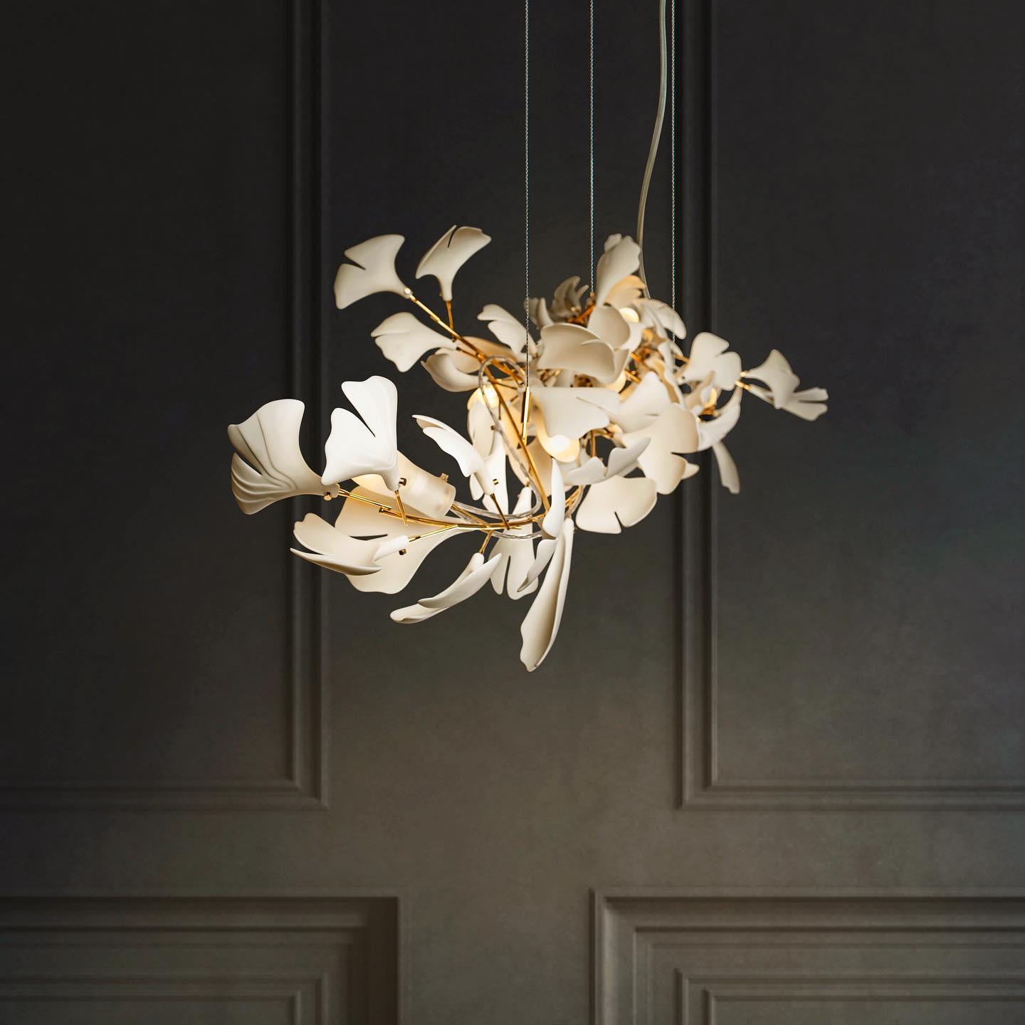 Gingko Chandelier A - Aura Lighting