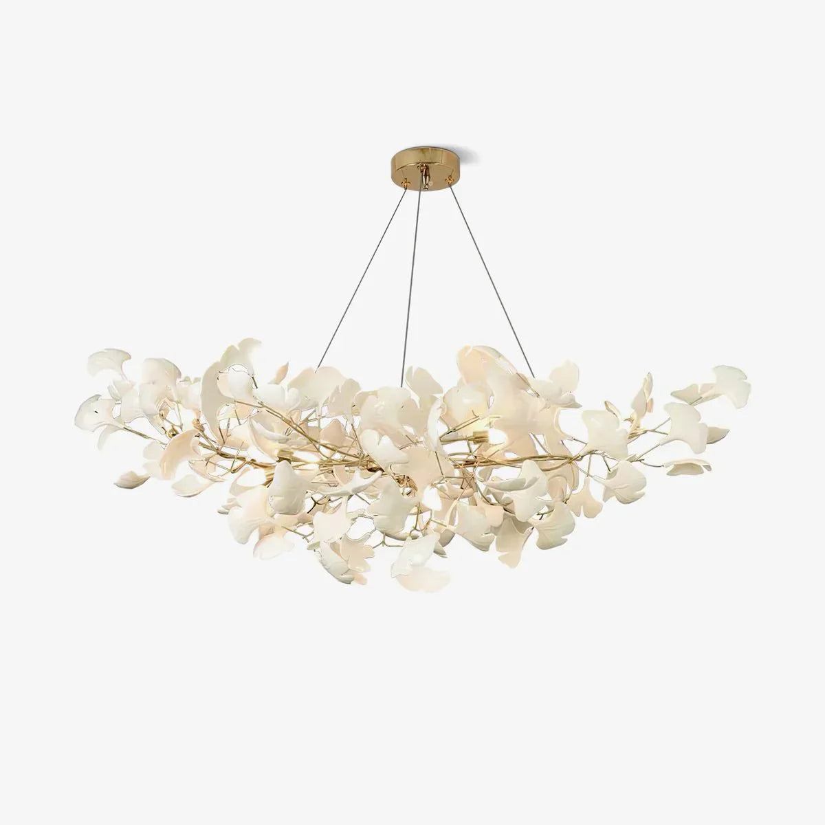 Olivia Lámpara de Araña de Cerámica con Forma de Arco en U — imagen 17 | Aura Lighting