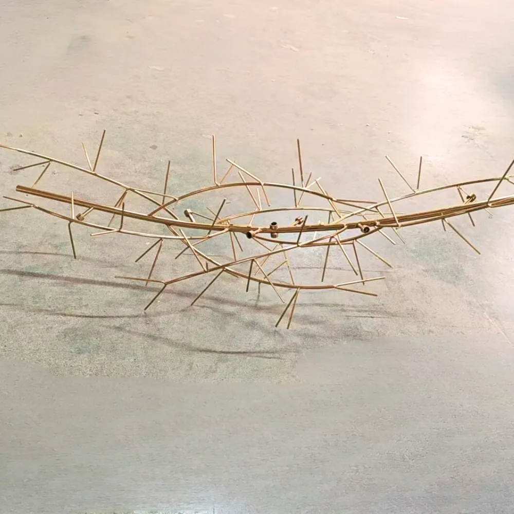 Olivia Lámpara de Araña de Cerámica con Forma de Arco en U — imagen 19 | Aura Lighting