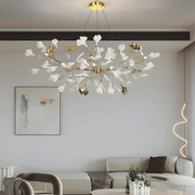 Olivia Lámpara de Araña de Cerámica con Forma de Arco en U — imagen 9 | Aura Lighting
