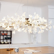 Olivia Lámpara de Araña Gingko Art Decó Inclinada Hacia Abajo — imagen 11 | Aura Lighting