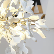 Olivia Lámpara de Araña Gingko Art Decó Inclinada Hacia Abajo — imagen 15 | Aura Lighting