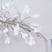 Olivia Lámpara de Araña Gingko Art Decó Inclinada Hacia Abajo — imagen 24 | Aura Lighting