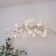 Olivia Lámpara de Araña Gingko Art Decó Inclinada Hacia Abajo — imagen 26 | Aura Lighting