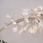 Olivia Lámpara de Araña Gingko Art Decó Inclinada Hacia Abajo — imagen 28 | Aura Lighting