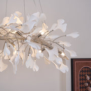 Olivia Lámpara de Araña Gingko Art Decó Inclinada Hacia Abajo — imagen 29 | Aura Lighting