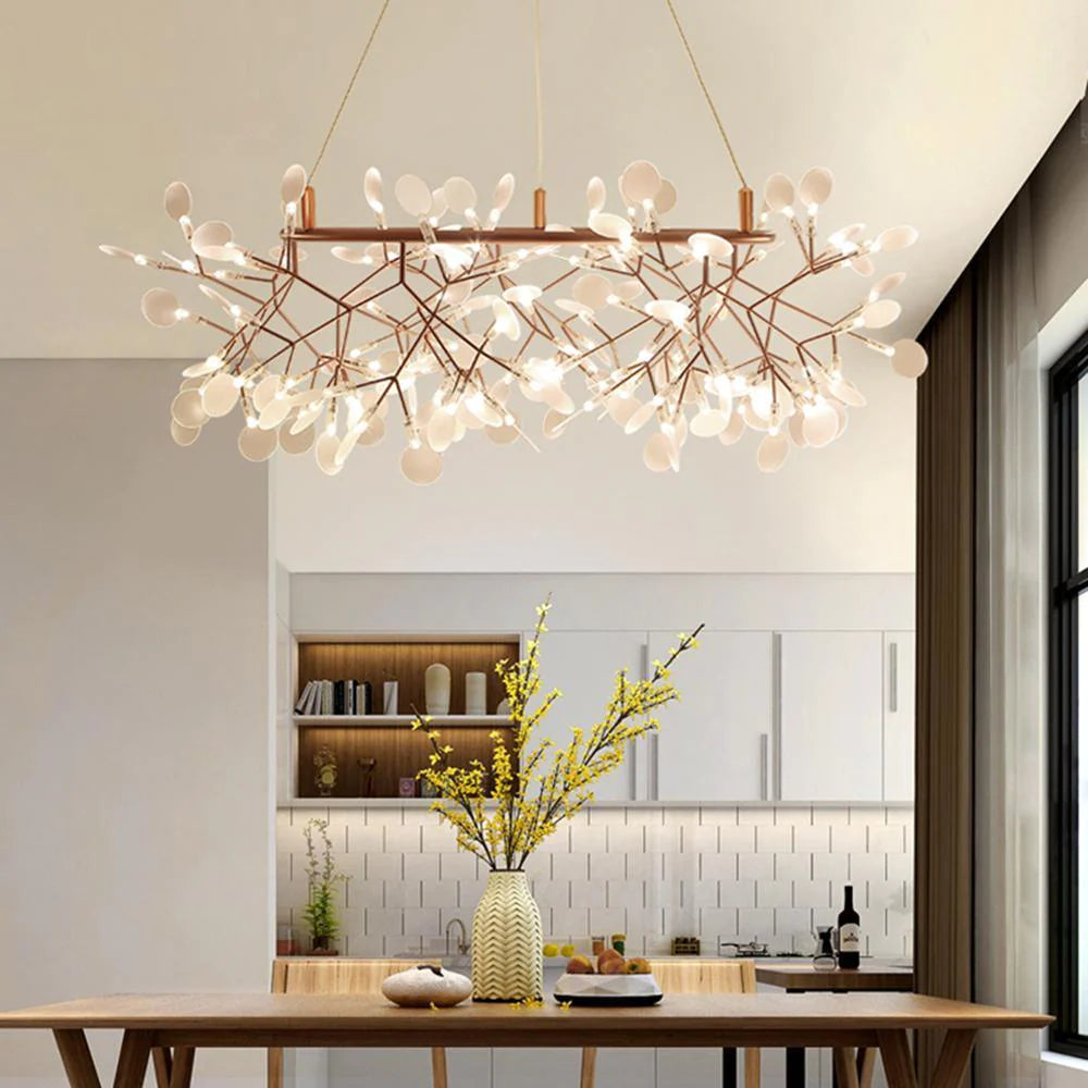 Olivia Lámpara de Araña Única Estilo Sputnik Art Decó Luciérnaga — imagen 3 | Aura Lighting