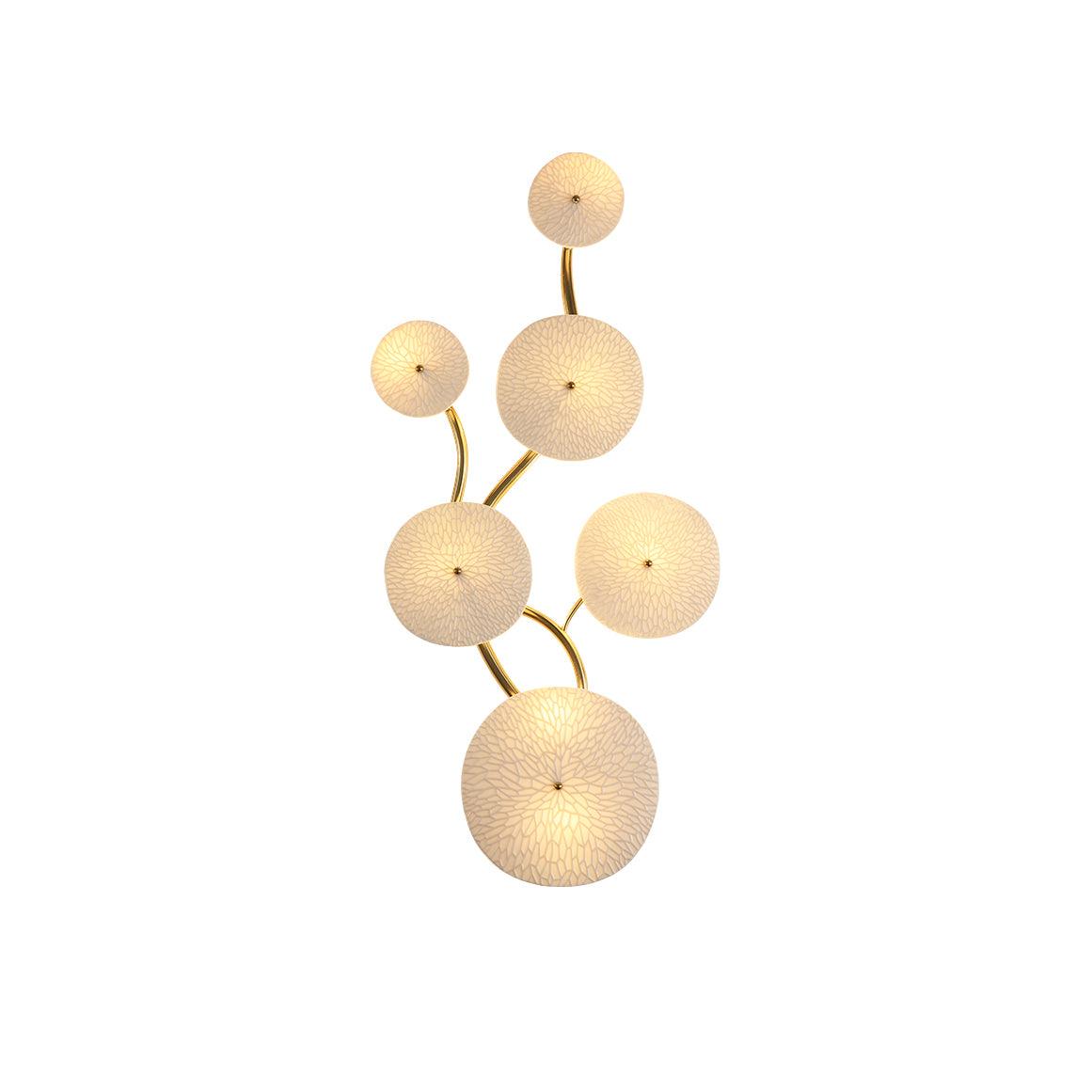Olivia Lámpara de Pared con Pétalos de Loto — imagen 20 | Aura Lighting