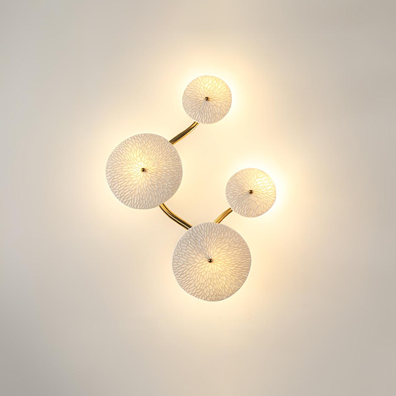 Olivia Lámpara de Pared con Pétalos de Loto — imagen 40 | Aura Lighting