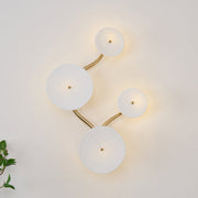 Olivia Lámpara de Pared con Pétalos de Loto — imagen 5 | Aura Lighting