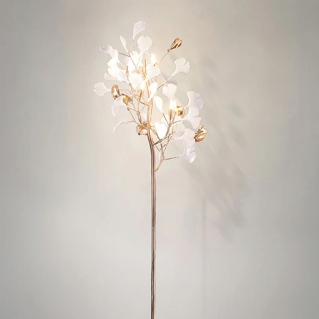 Olivia Lámpara de Pie de Cerámica Ginkgo — imagen 12 | Aura Lighting
