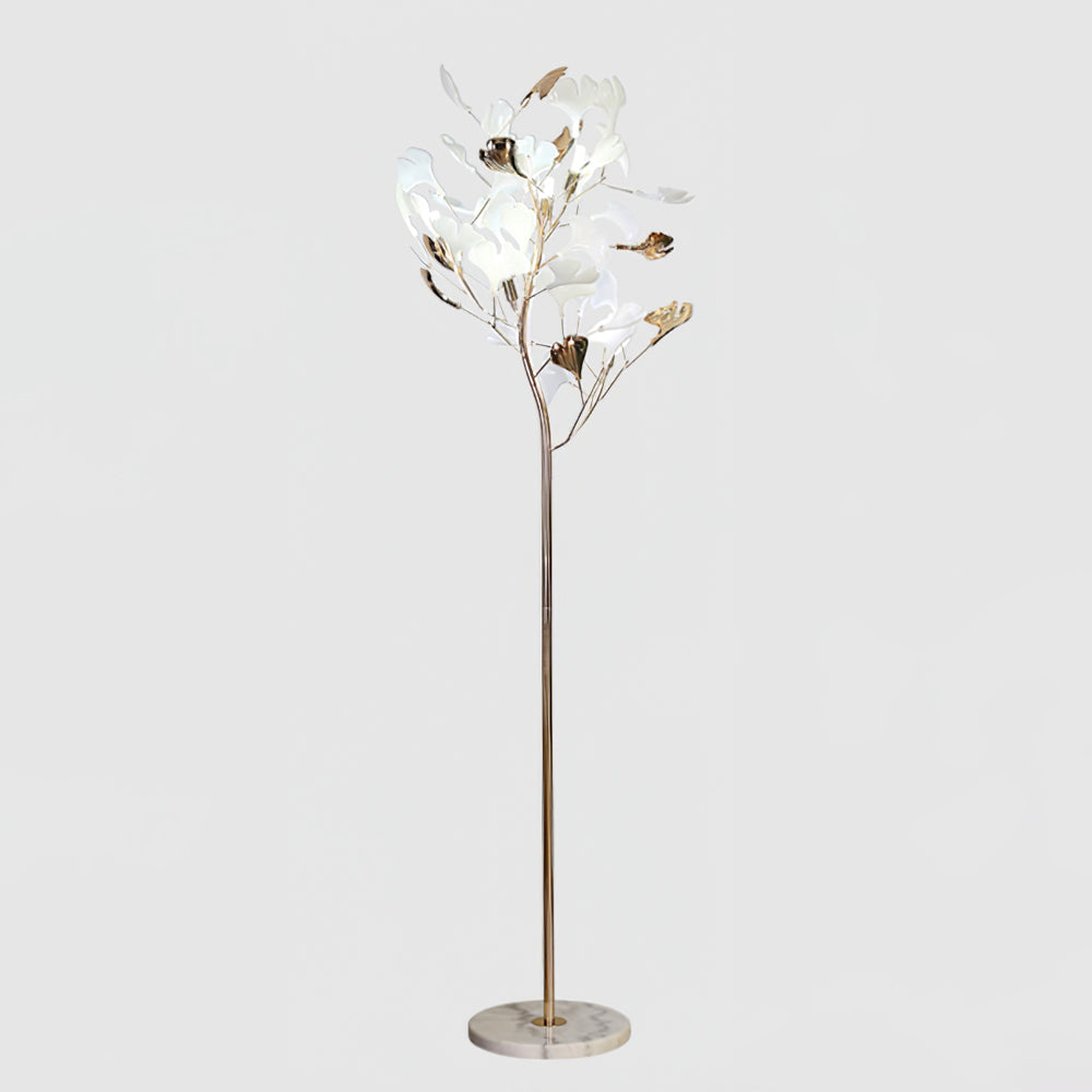 Olivia Lámpara de Pie de Cerámica Ginkgo — imagen 15 | Aura Lighting
