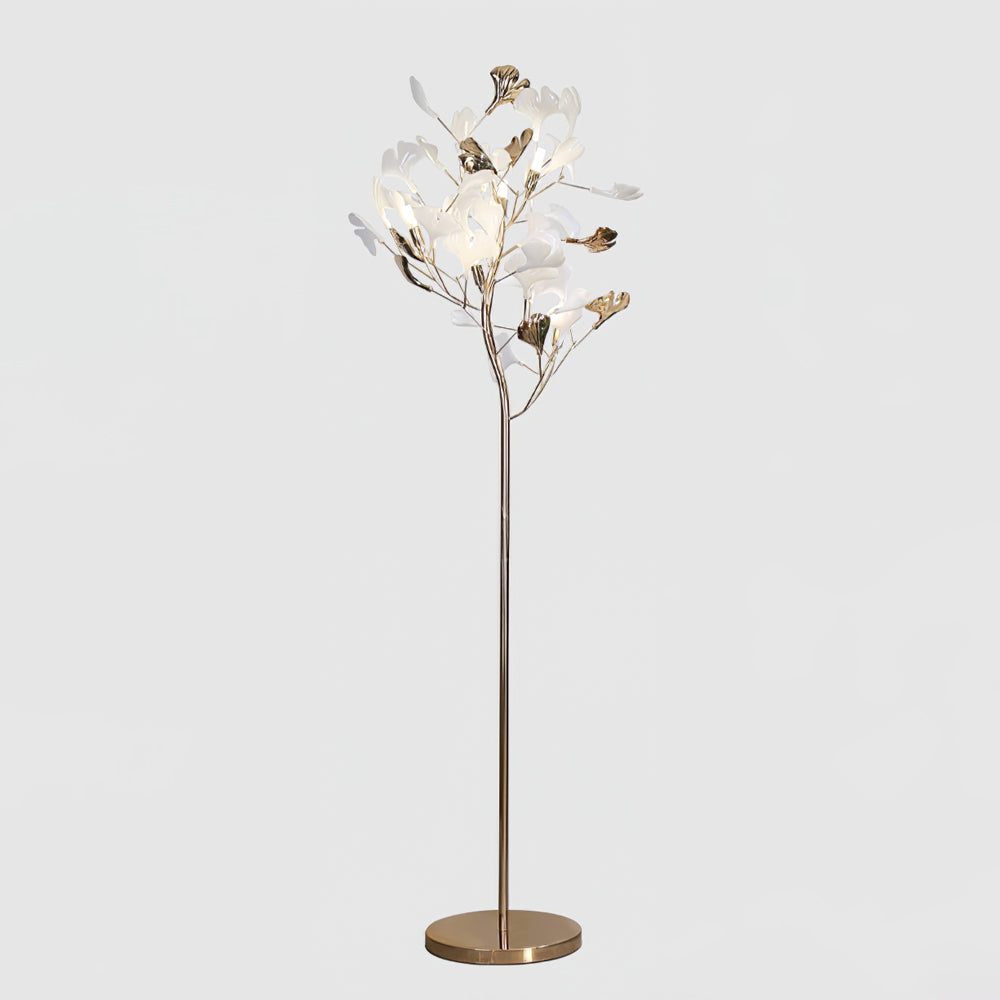 Olivia Lámpara de Pie de Cerámica Ginkgo — imagen 16 | Aura Lighting