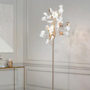 Olivia Lámpara de Pie de Cerámica Ginkgo — imagen 3 | Aura Lighting