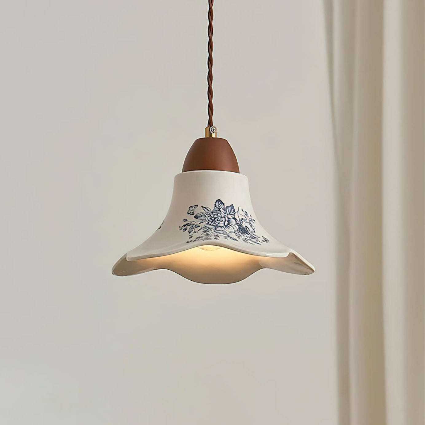 Olivia Lámparas Colgantes de Cerámica en Forma de Flor — imagen 2 | Aura Lighting