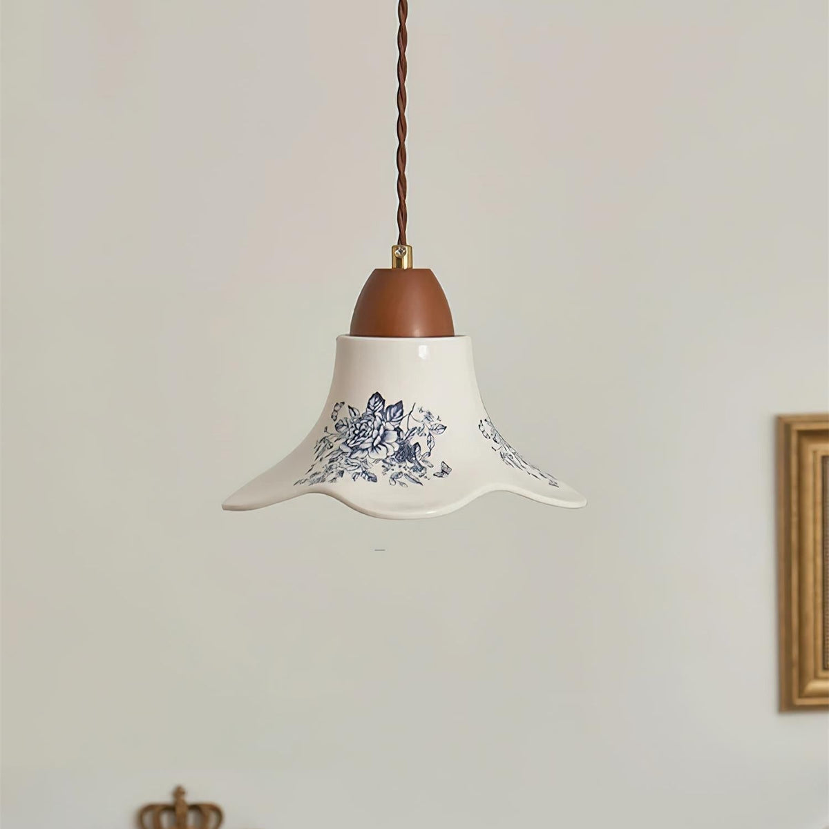 Olivia Lámparas Colgantes de Cerámica en Forma de Flor — imagen 3 | Aura Lighting