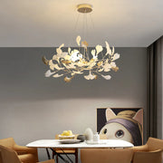 Olivia Moderna de Cerámica/Metal Lámpara de Araña con Forma de Pétalo — imagen 13 | Aura Lighting