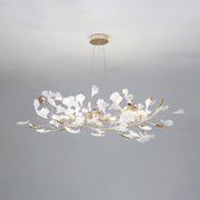 Olivia Moderna de Cerámica/Metal Lámpara de Araña con Forma de Pétalo — imagen 7 | Aura Lighting