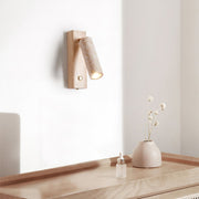 Ornoria Cylindrical Travertine Wall Light SpotLight - Aura Lighting