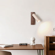 Ornoria Cylindrical Travertine Wall Light SpotLight - Aura Lighting