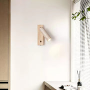 Ornoria Cylindrical Travertine Wall Light SpotLight - Aura Lighting