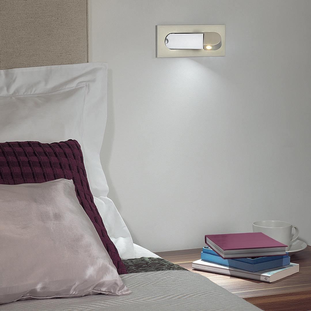 Modern LED Bedside Reading Light - Aura Lighting