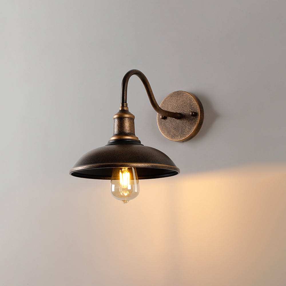 Ray Aplique de Pared Vintage Cúpula  LED  Bronce — imagen 12 | Aura Lighting