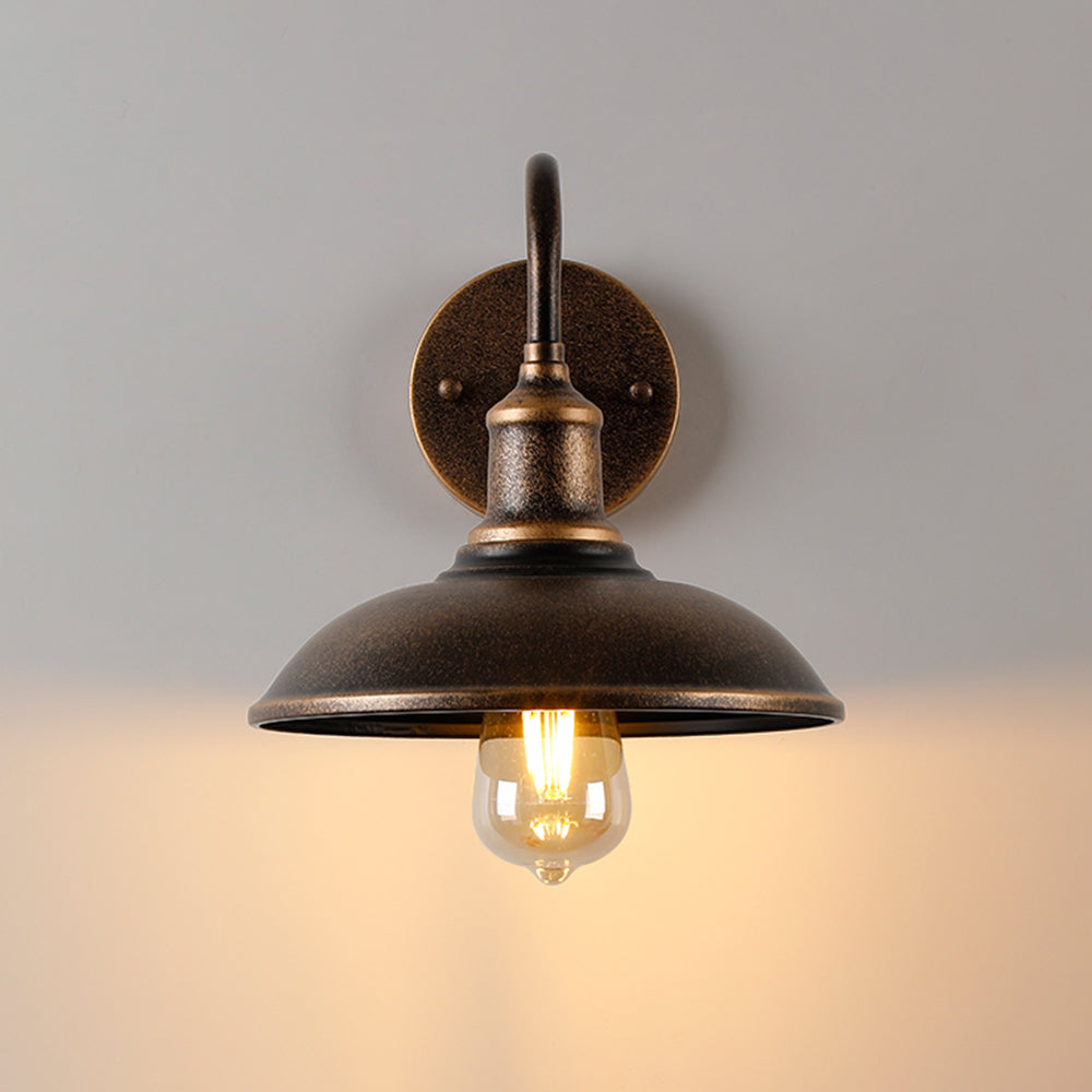 Ray Aplique de Pared Vintage Cúpula  LED  Bronce — imagen 8 | Aura Lighting