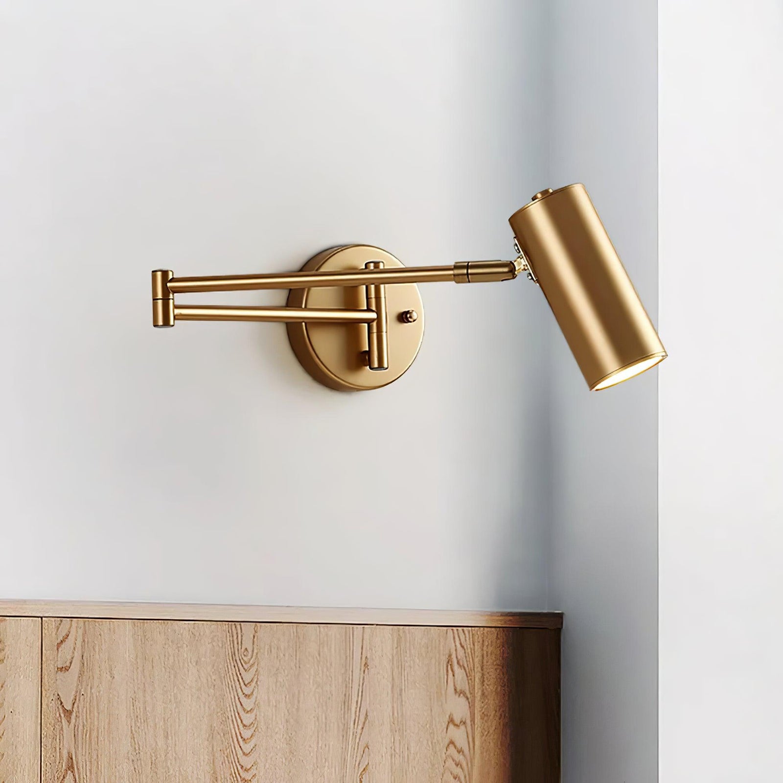 Ray Lámpara de Pared con Brazo Oscilante Ajustable — imagen 28 | Aura Lighting