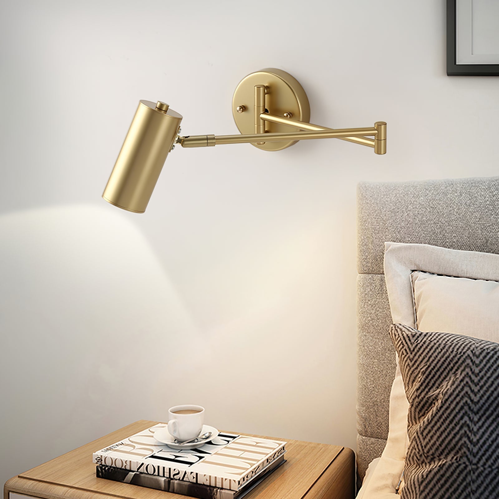 Ray Lámpara de Pared con Brazo Oscilante Ajustable — imagen 33 | Aura Lighting