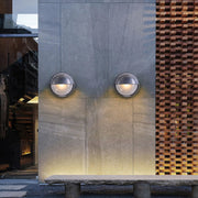 Ray Lámpara de Pared Exterior Impermeable Redonda/Elíptica — imagen 3 | Aura Lighting