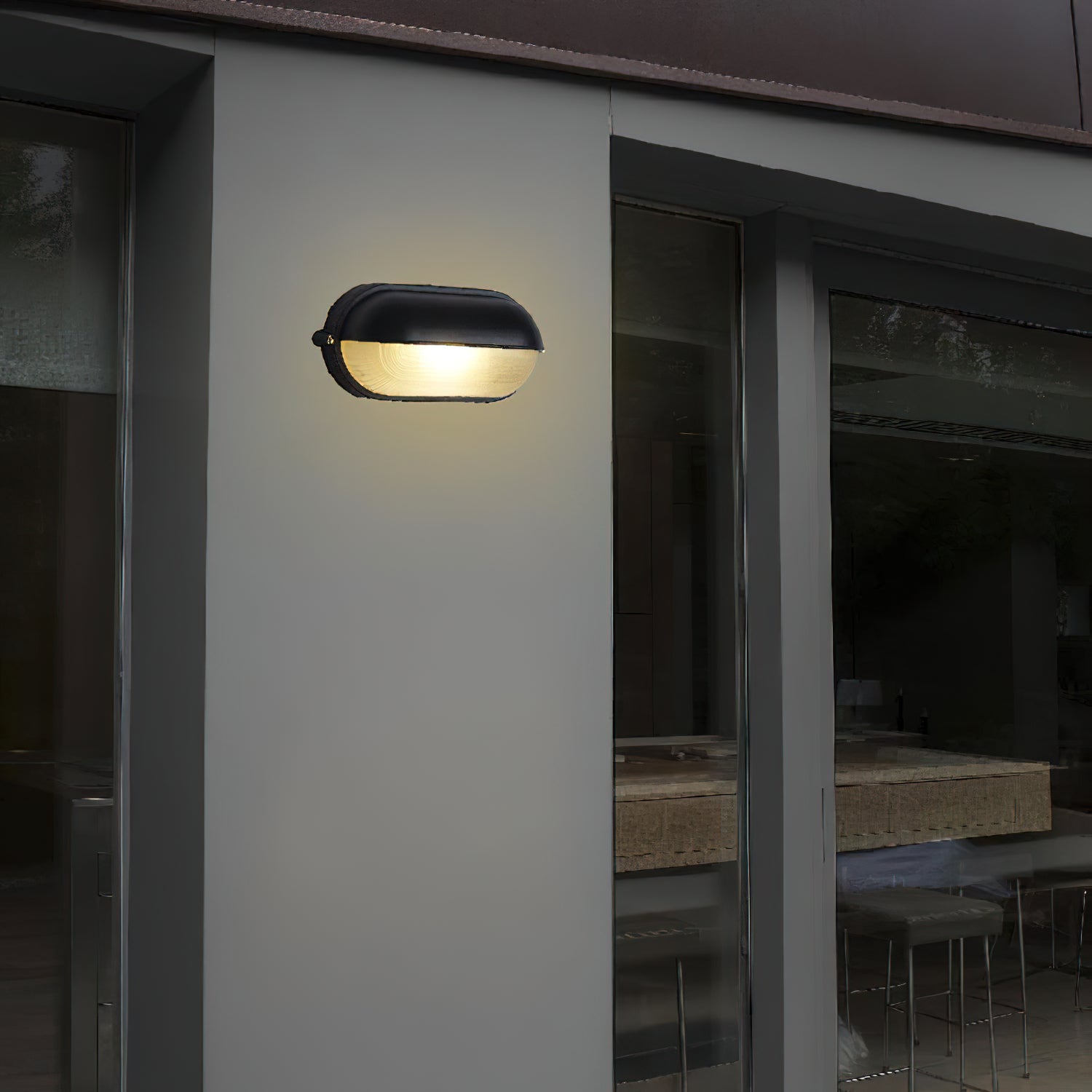 Ray Lámpara de Pared Exterior Industrial Nauticus — imagen 3 | Aura Lighting